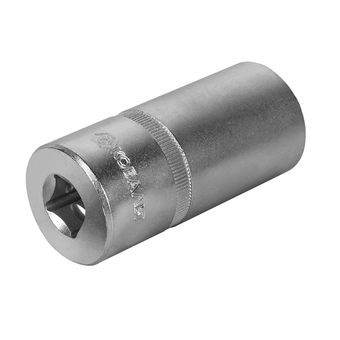 Головка торцевая глубокая КОБАЛЬТ 1/2", 27 мм, CR-V, подвес (644-146)