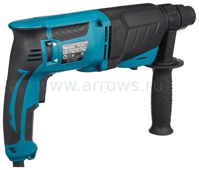 Перфоратор сетевой SDS-plus MAKITA HR-2630 (800 Вт, 2,9Дж, кейс)