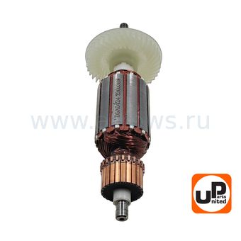 Якорь UNITED PARTS для BOSCH GWS10-125/GWS1000/GWX10-125 (1604010A20)