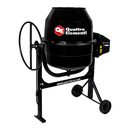 Бетоносмеситель с полиамидным венцом QUATTRO ELEMENTI Gravity 220 (1000 Вт, 220л, 23об/м, замес 129л)