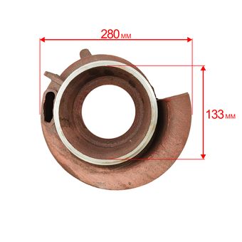 Диффузор DDE PTR80K (улитка) c 01 2016  (41002-P040-0500)