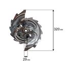 Шнек DDE ST1387L (A29) левый  (KC34-01-05)