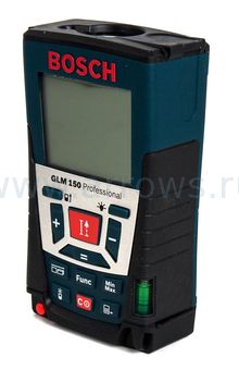 Дальномер лазерный BOSCH GLM 150 (0,05-150м, точн.1мм/150м, 0,24 кг) _ (0601072000)