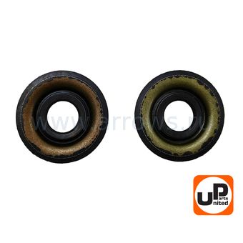Сальник коленвала UNITED PARTS 32,8х12х5мм, для HUSQVARNA 125/128R, набор 2 шт (аналог 5450504-03)