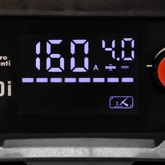 Аппарат электродной сварки QUATTRO ELEMENTI B 160i (160 А, электрод до 4.0 мм, LED дисплей, TIG-Lift) (922-623)