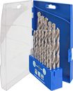 Набор сверл по металлу ПРАКТИКА "Профи"  25 шт. 1-13 мм, шаг 0,5 мм, ПРО кассета (640-315)