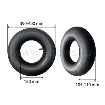 Камера UNITED PARTS для колеса 16х6.50-8