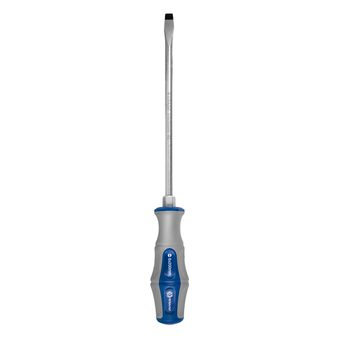 Отвертка ударная КОБАЛЬТ Ultra Grip SL 8,0 x 200 мм, сталь S2, двухкомпонентная рукоятка, подвес (646-577)