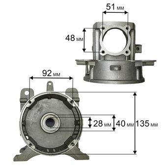Картер QUATTRO ELEMENTI KM8-140 (248-450-022)