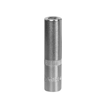 Головка торцевая глубокая КОБАЛЬТ 1/4", 7 мм, CR-V, подвес (643-910)