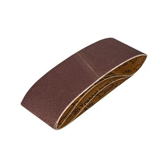Лента шлифовальная ПРАКТИКА  100 х 610 мм  P80 (3шт.) картонный подвес (031-365)