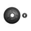 Шестерня редуктора UNITED PARTS для MAKITA 9562, 9565 комплект Ø51,7х12,Ø18х8мм (аналог 226794-1 и 227427-1)
