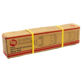 Насос глубинный QUATTRO ELEMENTI ELICA 400 (400 Вт, 2100 л/ч, для чистой, 50 м, 7.4 кг, нерж.корпус, провод 10м) (246-968)