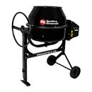 Бетоносмеситель с полиамидным венцом QUATTRO ELEMENTI Gravity 120 (550 Вт, 120л, 27об/м, замес 40л)