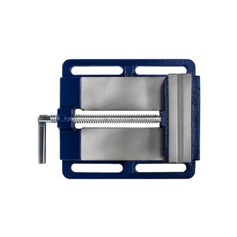 Тиски станочные КОБАЛЬТ чугунные, ширина губок 150 мм, захват 150 мм, 6.3 кг, коробка (246-067)