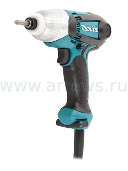 Шуруповёрт сетевой ударный MAKITA TD0101 (230 Вт, 100нм, 0.99кг, рег.об.) (TD0101)