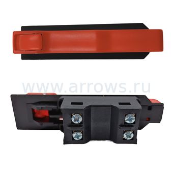 Выключатель курковый ПУЛЬСАР для угловой шлифмашины УШМ230-2100, УШМ230-2400 -> 793-541-027 --> 90-1442