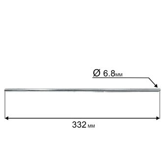 Ось колес задняя DDE LME3109 / LME3313 --> 791-714-040