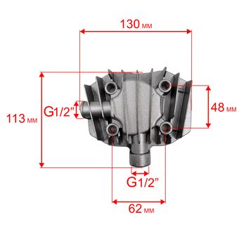 Головка цилиндра QUATTRO ELEMENTI КМ 24/50-200 (248-467-002)