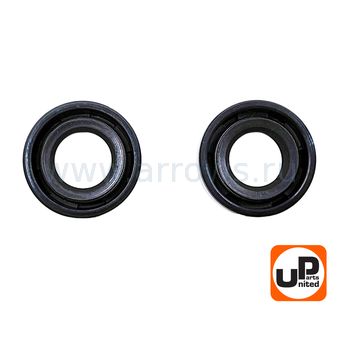 Сальник коленвала UNITED PARTS 22x12x7мм, для STIHL FS38-73 KM55 SH55/SH, набор 2шт (аналог 96390031230)