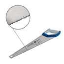 Ножовка по дереву КОБАЛЬТ чистый рез, 450 мм, шаг 3.5 мм (7TPI), закаленные зубья, 3D-заточка, 2-х компонентная рукоятка (246-128)