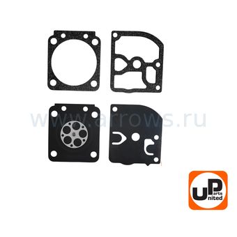 Ремкомплект карбюратора UNITED PARTS под 2 винта (ZAMA) ( только мембраны)