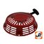 Стартер ручной UNITED PARTS для двигателя LONCIN 188/190/192F, HONDA GX390, круглые метал. собачки