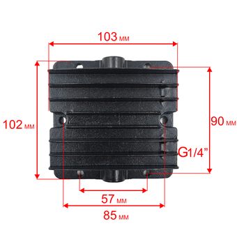 Головка цилиндра QUATTRO ELEMENTI PACIFIC-24 (770-216-011)