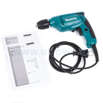 Дрель сетевая безударная MAKITA 6413 (450Вт, 0-3000 об.мин, БЗП)