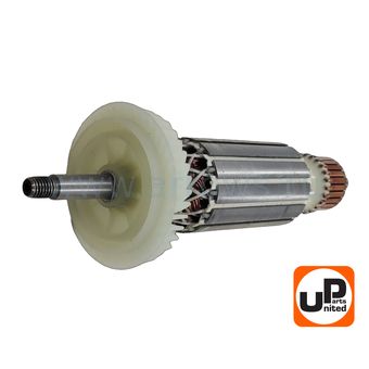 Якорь UNITED PARTS для BOSCH GWS14-125С/GWS14-125CE/PWS13-125CE (аналог 1604010650)