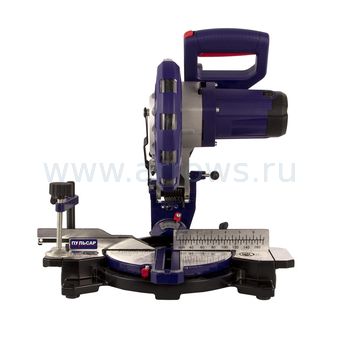 Пила торцовочная ПУЛЬСАР ПТ 210-1500 (1500Вт, 210х30мм, рез 60х115мм, 6,8 кг)