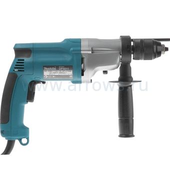 Дрель сетевая безударная MAKITA DP4011 (720 Вт, БЗП.13мм, 2скор, 2,2кг )
