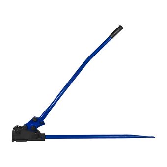 Станок для гибки и резки арматуры КОБАЛЬТ диаметром до 16 мм, стальное основание, обрезиненная рукоятка 1300 мм, коробка (920-636)