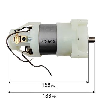 Двигатель эл. переменного тока DDE ET750 (60092-0510)