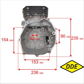 Цилиндр блок двигателя DDE LC1P92F-1 для трактора TR 102-300 (909-167-566)