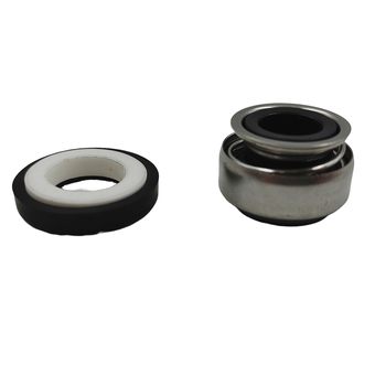 Сальник механический QUATTRO ELEMENTI Automatico 1001 Inox (мех: Ø24мм, Ø12мм, высота 15,5мм) (кер: Ø26мм, Ø14мм, высота 5мм)