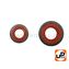 Сальник коленвала UNITED PARTS 29,6х15х4мм + 22х12х5,1мм, для STIHL 260-360 компл 2шт (аналог 96400031600 / 96400031190)