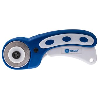 Нож технический КОБАЛЬТ круговое лезвие 45 мм, блистер (245-022)