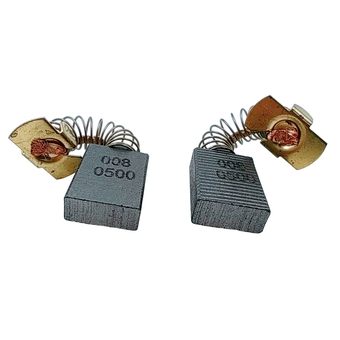 Щетки графитовые DDE 6х13х17мм CSE240L/CSE260L (пара) пружина, пятак-уши -->VD13-0005