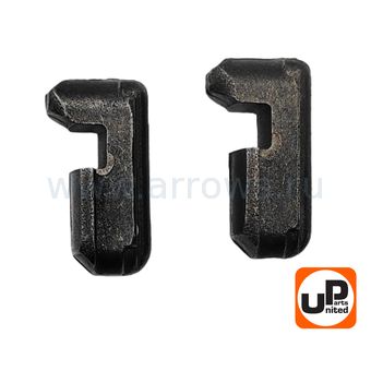 Вкладыш фиксатор, держатель пики UNITED PARTS для отбойного молотка BOSCH GBH11DE, GSH11E (грибок) (аналог 1612300025)