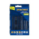 Набор пилок для лобзика ПРАКТИКА универсальный 7 типов, 10шт. ПРО кассета (640-490)