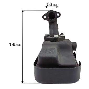 Глушитель LONCIN LC185FDS