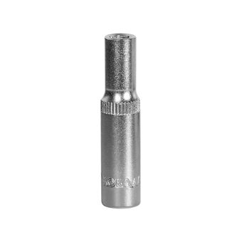 Головка торцевая глубокая КОБАЛЬТ 1/4",  5.5 мм, CR-V, подвес (649-684)