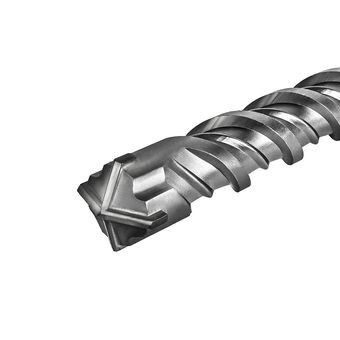 Бур SDS-MAX ПРАКТИКА 45 х 860/1000 мм, КВАДРО, серия Эксперт, по бетону (648-069)