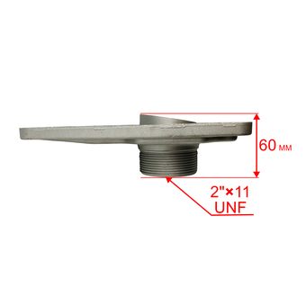 Фланец DDE PTR50K всасывающий (PTR50K-35) (45116-W13001-000)