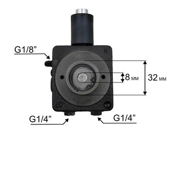 Насос топливный QUATTRO ELEMENTI QE25DN/50DN/70DN в сборе (TK12-008-033)