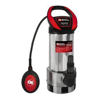 Насос дренажный QUATTRO ELEMENTI Drenaggio 1100 F Inox (1100 Вт, 19000 л/ч, для грязной, 9 м, 7,5кг, нерж.сталь корпуса) (770-742)
