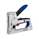 Степлер механический КОБАЛЬТ СТРЕЛОК, сталь. корп., скобы 6-14 мм, тип 53, шпильки 12-14 мм, гвозди 14 мм, рег.удара, спуск.крючок (922-180)