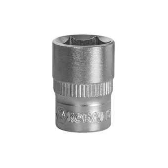 Головка торцевая КОБАЛЬТ 1/4", 13 мм, CR-V, подвес (643-316)