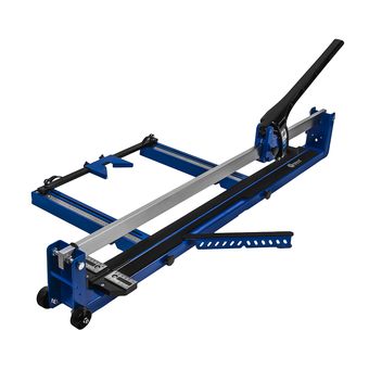 Плиткорез ручной КОБАЛЬТ 1000 х 16 мм, монорельс, ц/м рама, 1 выносная нога, лаз. ук-ль, трансп. колёса, ролик ВК8 TIN 22х6х6 мм (919-357)